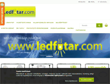 Tablet Screenshot of ledfutar.com